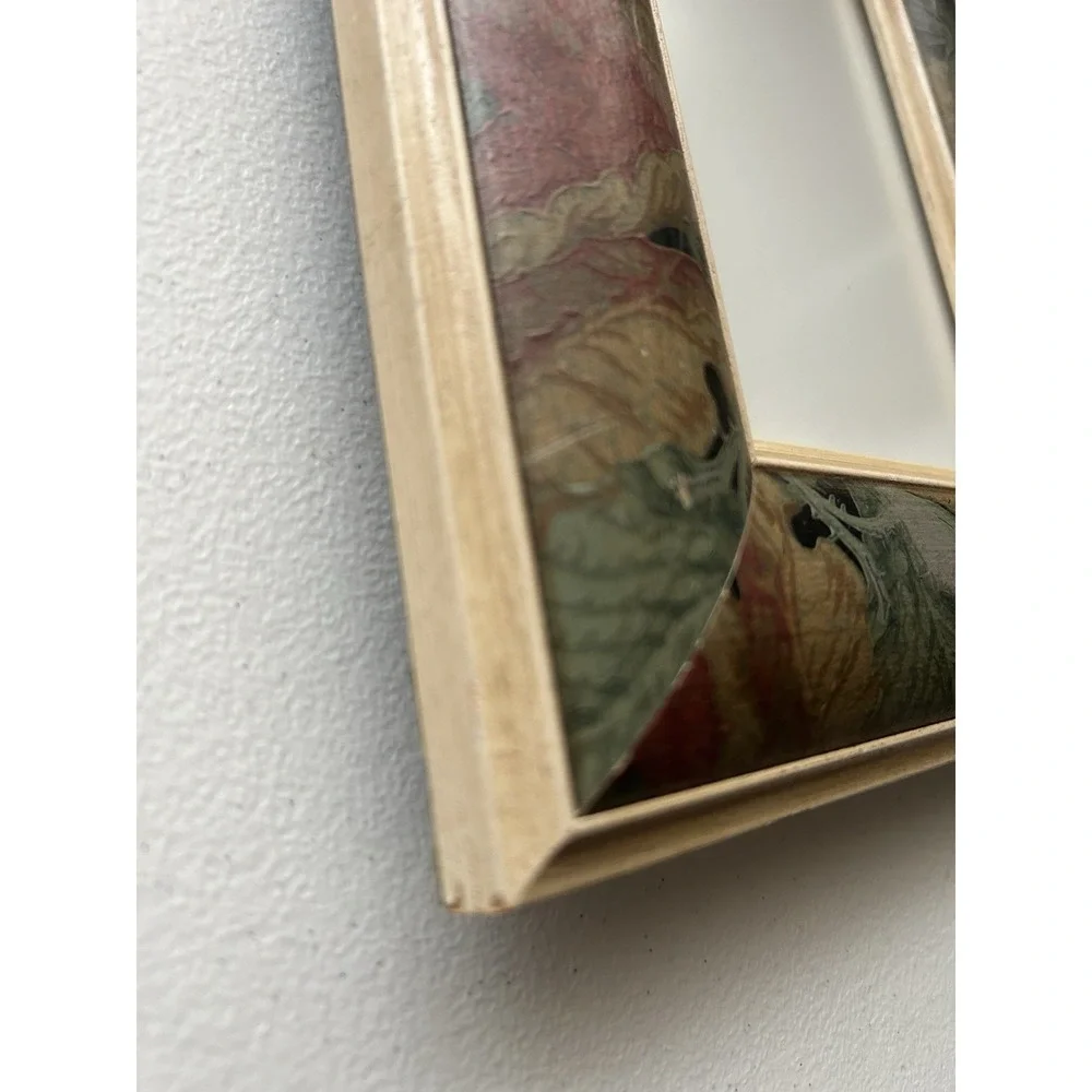 Vintage PICTURE FRAME Floral Leaf Frame Romantic
